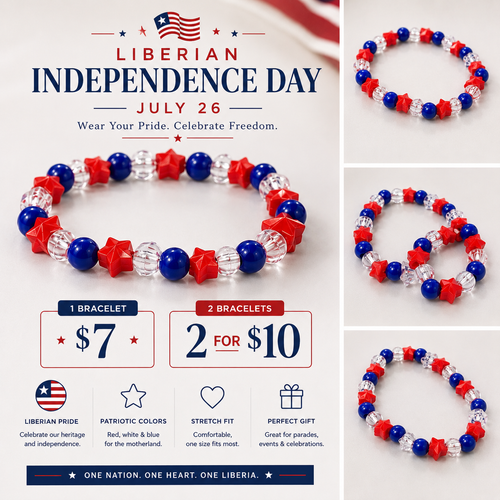 Liberian July 26 Bracelet