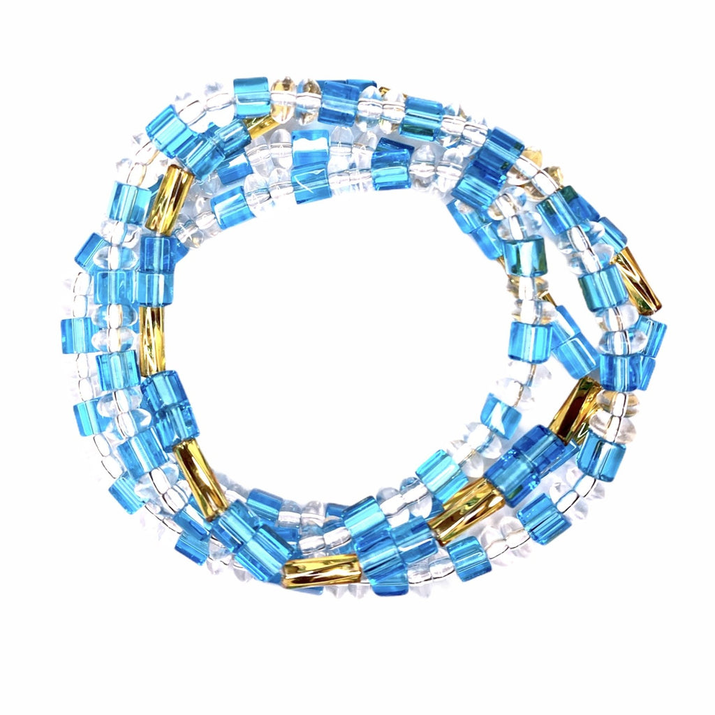 Zay Curve Beads - Blue