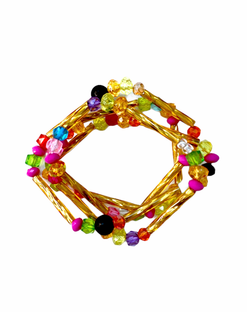 January Curve Beads - Mixed Colors
