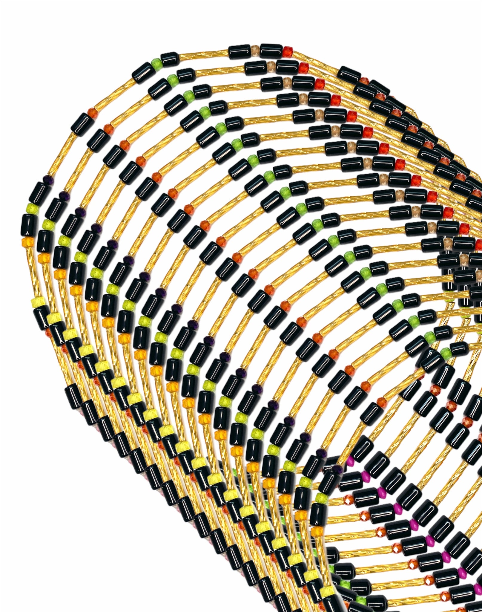Sonnet Curve Beads - Gold