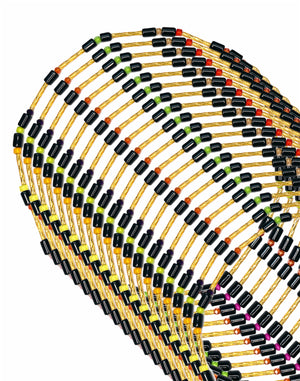 Sonnet Curve Beads - Gold