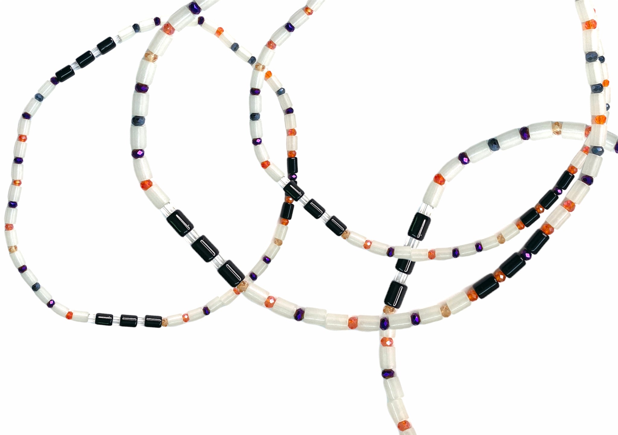 Cleo Curve Beads - Mixed Colors