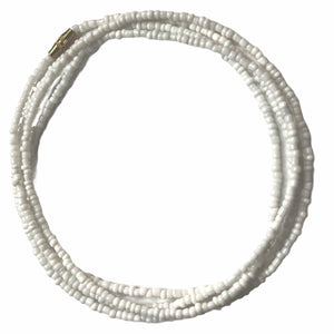 Wren Curve Beads - White