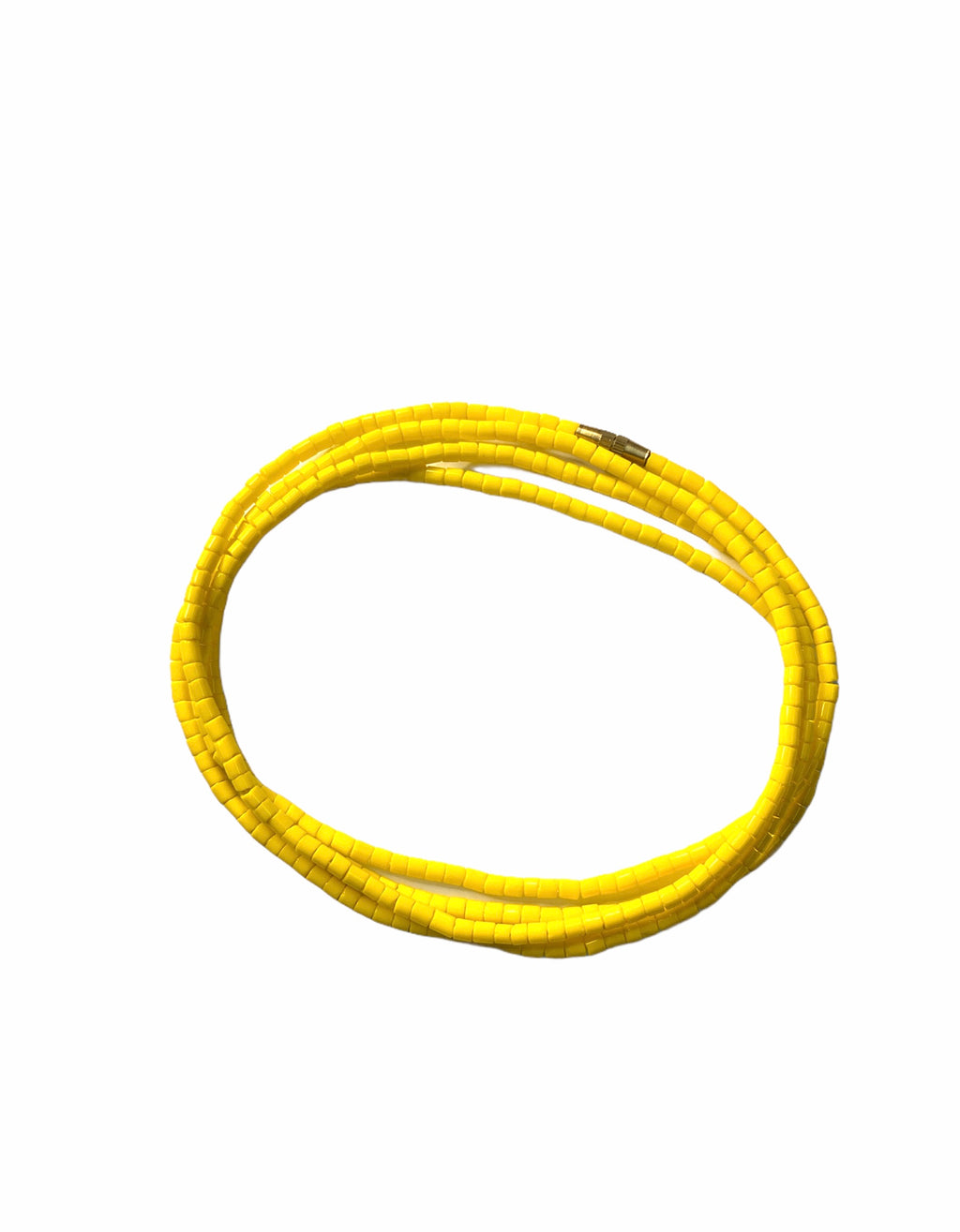 Star Curve Beads - Yellow