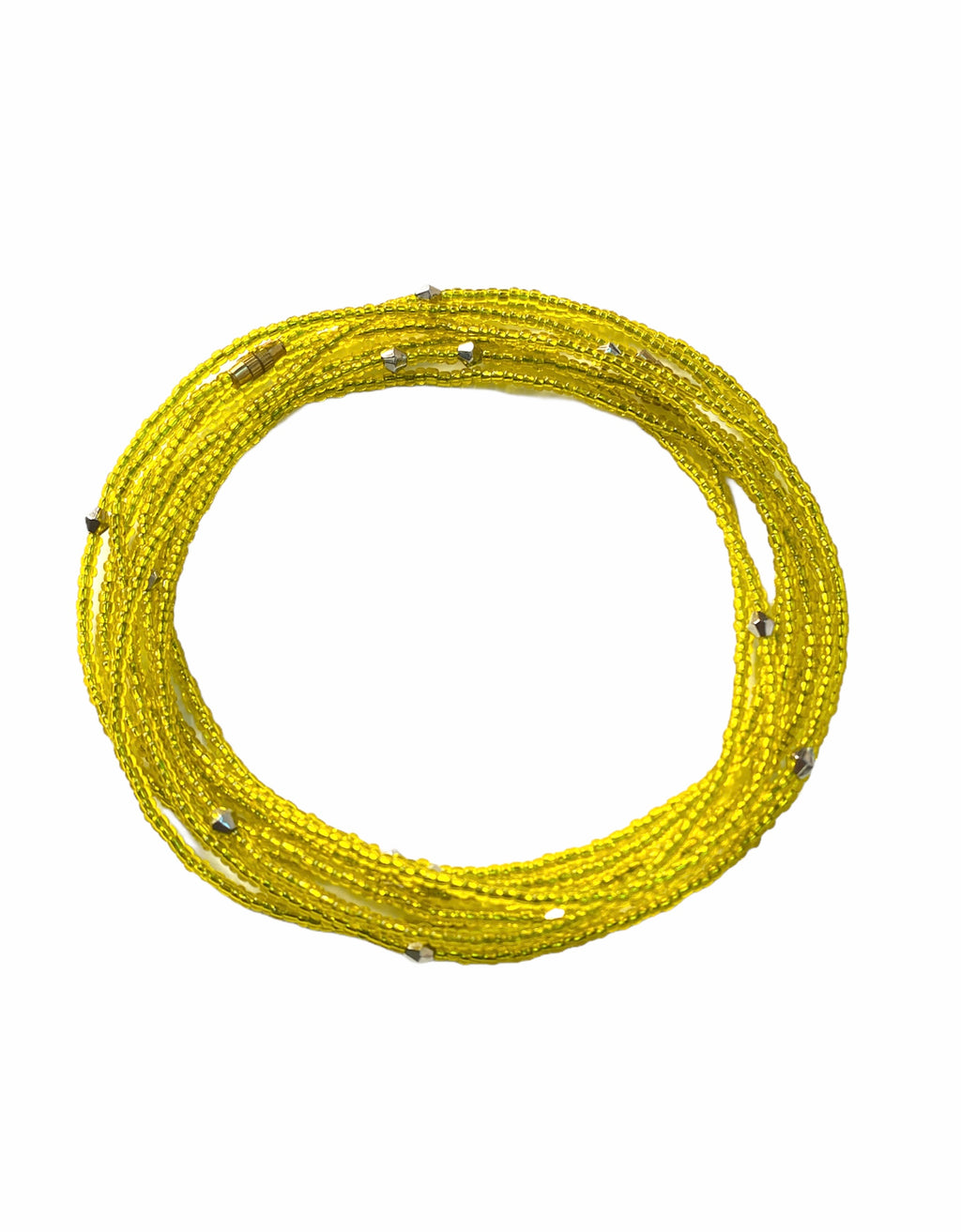 Goldie Curve Beads - Yellow