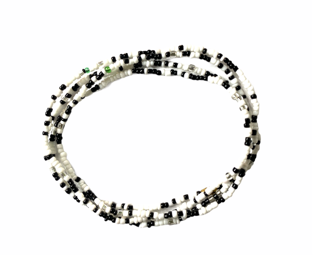 Fritz Curve Beads - White and Black