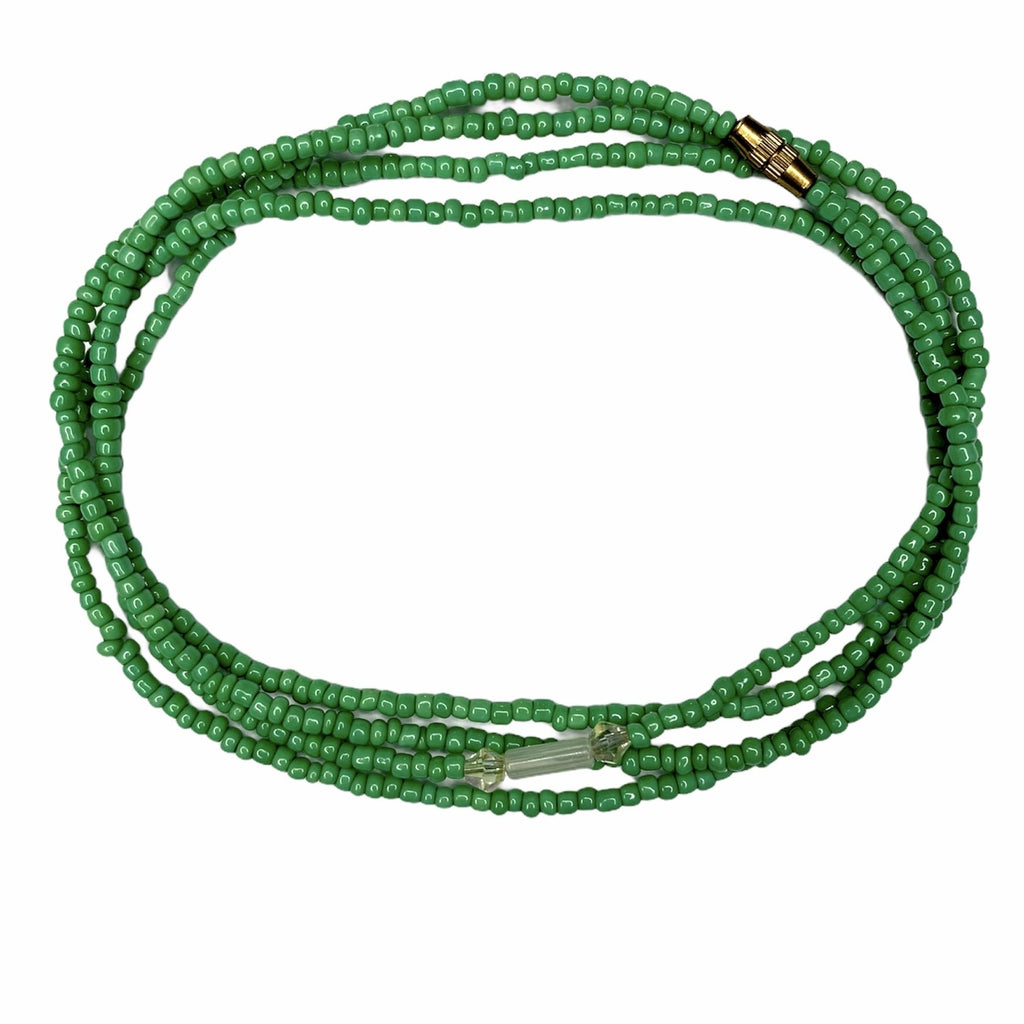 West Curve Beads - Green