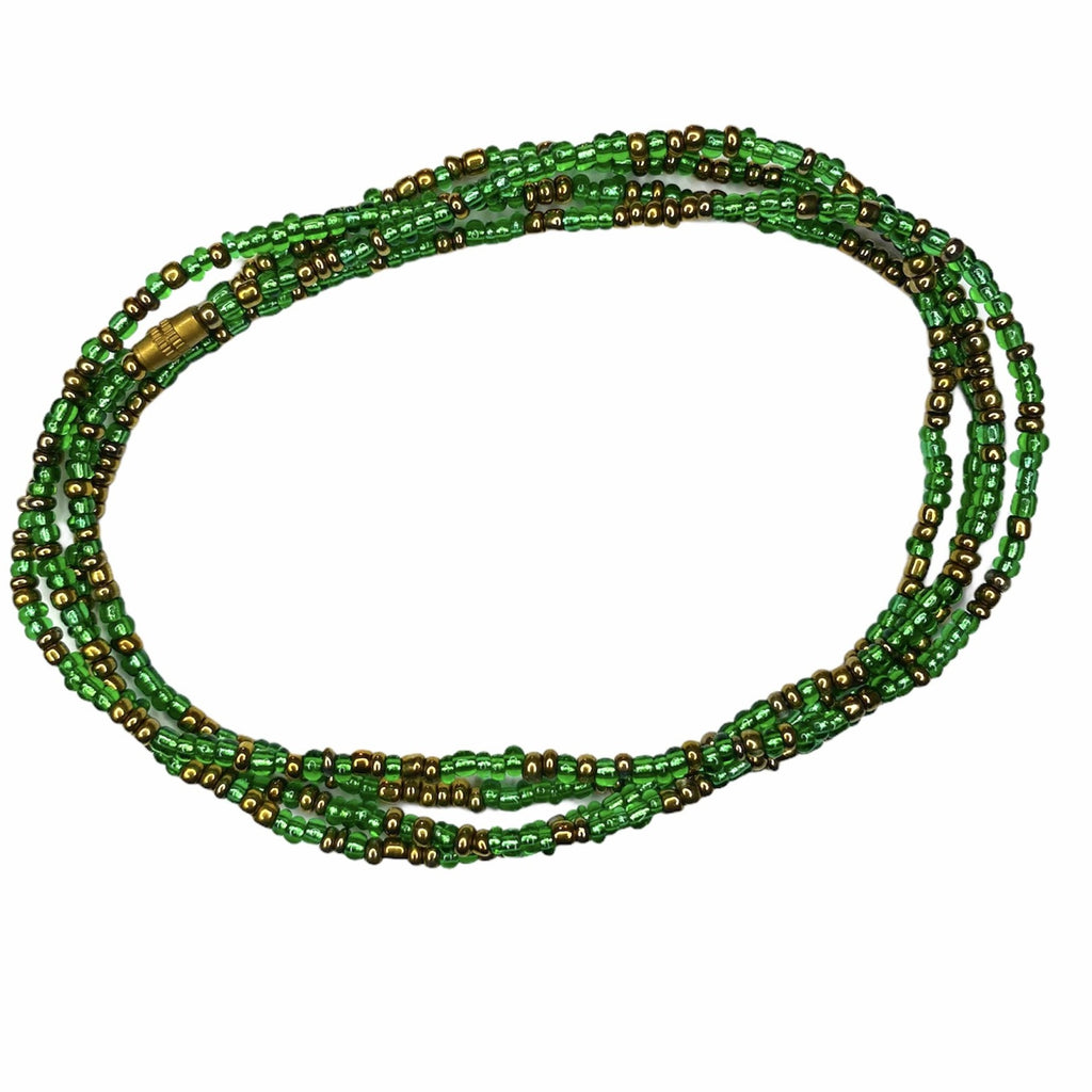 Rebel Curve Beads - Green