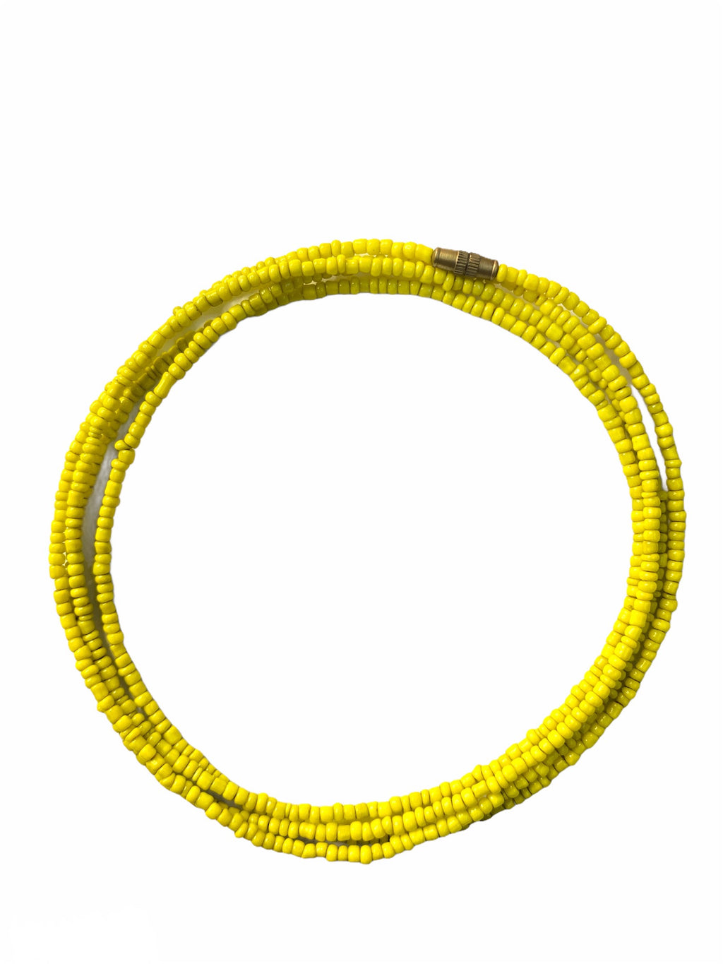 Sunshine Curve Beads - Yellow