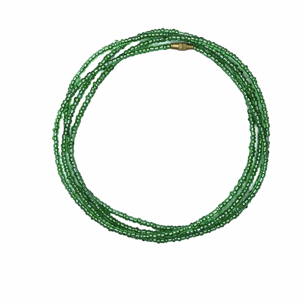 Trix Curve Beads - Green